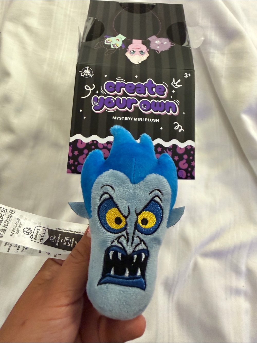 Disney Create Your Own Blue Hades Mystery Mini Plush for headband